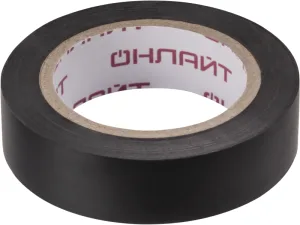 Изолента ПВХ 71 674 OIT-B15-10/BL черн. 71674 Онлайт