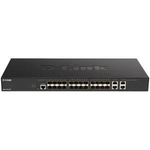 Коммутатор D-Link DXS-1210-28S/A1A, 24×10 Гбит/с SFP+ + 4×10 Гбит/с Combo, управляемый D-Link