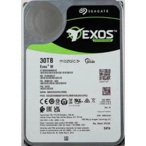 (Поврежденный товар) Жесткий диск серверный Seagate 3.5" 30Tb Seagate Exos M SATA 6Gb/s, 7200rpm, 512MB, 512e, CMR, Mozaic 3+, Bulk [См.описание!] Seagate