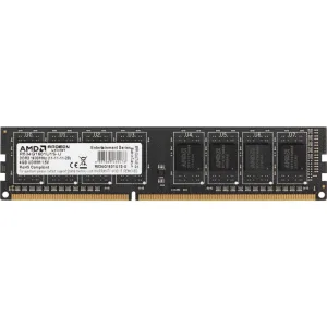 Оперативная память AMD Radeon R5, DDR3, 4GB (1x4GB), 1600MHz, CL11, DIMM AMD