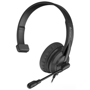 Наушники с микрофоном A4Tech HU-11/USB/BLACK A4Tech