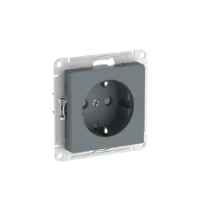 Розетка заземлением шторками Schneider Electric ATN000745S Schneider Electric