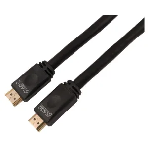 Кабель аудио-видео LAZSO WH-111 HDMI (m)/HDMI (m) 35м. позолоч.конт. черный (WH-111(35M)) LAZSO