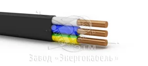 Кабель ВВГ-Пнг(А)-LS 3х2.5 ОК (N PE) 0.66кВ (уп.100м) ЭИЗМ1000016 Энергокабель