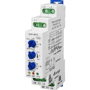 Реле контроля фаз РКФ-М05-1-15 УХЛ4 400В AC A8302-16934683 Меандр