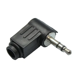 TRS 3.5 (mini plug) штекер угловой 