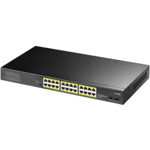 Коммутатор Cudy GS1028PS2, 24×1 Гбит/с, 2×1 Гбит/с SFP, неуправляемый CUDY