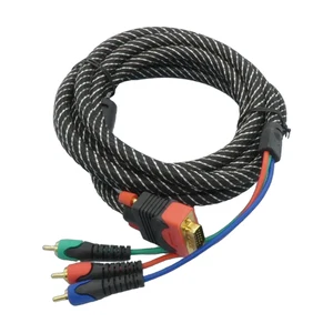 Шнур VGA - 3RCA   (3.0м) SUOER
