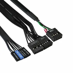 Компьютерный корпус Minitower ExeGate EX291143RUS BAA-105-01-AA500 (mATX, БП AA500 с вент. 8см, 2*USB, аудио, черный) Exegate