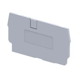 Крышка концевая для клеммы проходной OptiClip EPCX4-серый (50шт) 289724 КЭАЗ