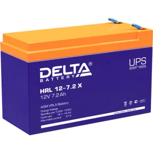 Батарея DELTA серия HRL-X Delta UPS HRL 12-7.2 X (12V / 7.2Ah) DELTA
