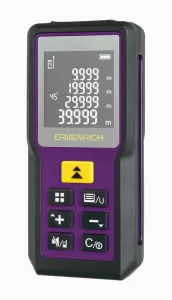 Рулетка лазерная Reel PRO GM60 фиолет. Ermenrich 84645 Ermenrich