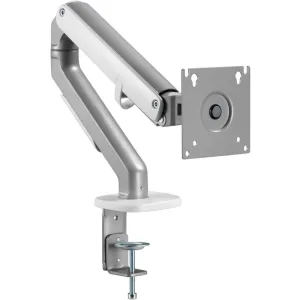 Кронштейн для мониторов Ultramounts UM734SIL серый/серебристый 17"-27" макс.7кг крепление к столешнице поворот и наклон Ultramounts