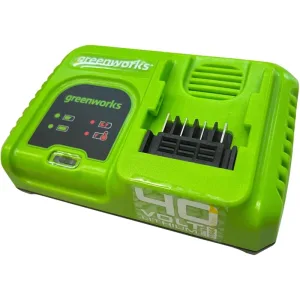 Быстрое зарядное устройство GreenWorks G40UC5, 40V, 5А(2945107) GREENWORKS