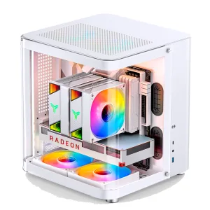 Корпус без блока питания JONSBO TK-1 White JONSBO