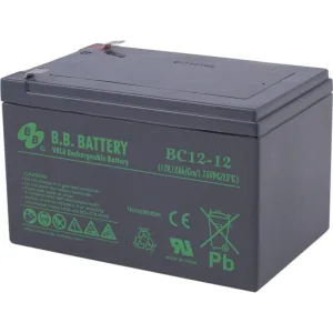 Батарея для ИБП B.B. Battery BC 12-1212V 12Ah B.B. Battery