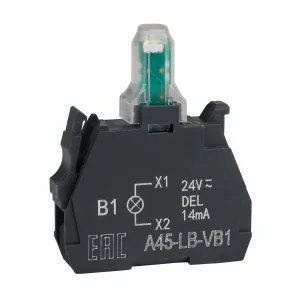 Световой блок OptiSignal D22 A45-LB-VB1 белый 24VACDC ZBVB1 (100шт) КЭАЗ