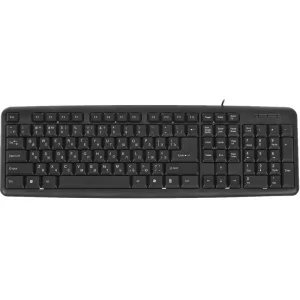 Клавиатура проводная Defender HB-420, USB, черный DEFENDER