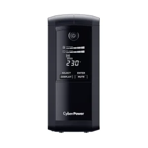 Источник бесперебойного питания CyberPower VP700ELCD/700 ВА/390 Вт/USB/RS-232/RJ-11/RJ-45/4 х CEE 7 (евророзетка) CyberPower