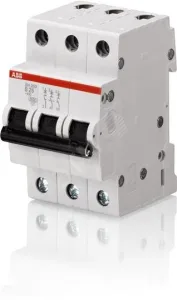 Выключатель автоматический модульный 3п C 32А 6кА SH203 C 32 ABB 2CDS213001R0324 ABB