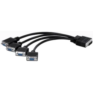 Кабель Matrox CAB-L60-4XAF Quad analog upgrade cable (Кабель для апгрейда 3-х портовой карты в 4-х портовую) Matrox