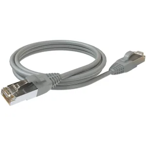 Патч-корд Sysmatrix PC 4545.5ES26.3LSZHGY F/UTP RJ-45 вил.-вилка RJ-45 кат.5E 3м серый LSZH SYSMATRIX