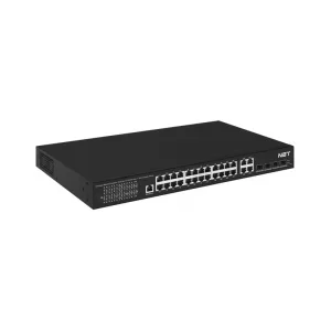 Управляемый (L2+) коммутатор Gigabit Ethernet на 28 портов New System Technologies NS-SW-24G4G-L NST