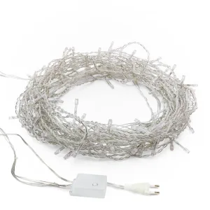 Гирлянда светодиодная "Светодиодный Дождь" 2.5х2м 300LED син. 16Вт 230В IP20 свечение с динамикой провод прозр. 235-053 NEON-NIGHT