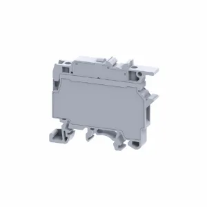 Клемма для предохранителей винтовая OptiClip CF-4-HESI-(5x20)-6,3A-(0,2-6)-серый  289796 КЭАЗ