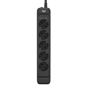 Сетевой фильтр AGNI плоский TP-FS5E-3m-black AGNI