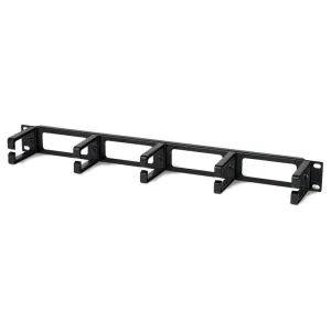Кабельный организатор Hyperline CM-1U-PL с пластиковыми кольцами, 19", 1U Hyperline
