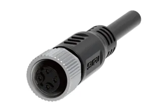 Розеточный разъем с кабелем M12A04Z-FMSST-UP005B SUPU