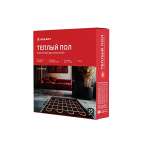 Комплект "Теплый пол" (кабель) двухжил. 150Вт 10м 0.9-1.2кв.м RND-10-150 в стяжку 51-0512-3 Rexant