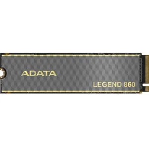 Накопитель SSD ADATA LEGEND 860, 1Tb, PCIe 4.0 x4, 2280, NVMe, R/W 6000/4000, с радиатором ADATA
