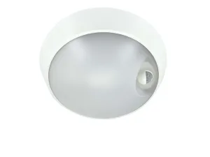 Светильник светодиодный WP 15 C 18W OP 840 D220 WH MDM 220х80мм 18Вт 4000К IP65 ЖКХ круглый пылевлагозащ. с датчиком движения бел. Русский Свет 15071524504 Русский Свет