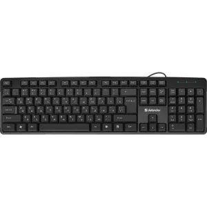 Defender  Проводная клавиатура Next HB-440 RU,черный,полноразмерная USB Defender 45440 DEFENDER