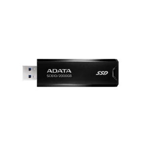 Внешний SSD ADATA SC610, 2TB, USB 3.2 Gen 2 Type-A, R/W 550/500, черный ADATA