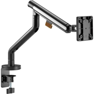 Кронштейн для мониторов Ultramounts UM725B черный 17"-32" макс.9кг крепление к столешнице поворот и наклон Ultramounts