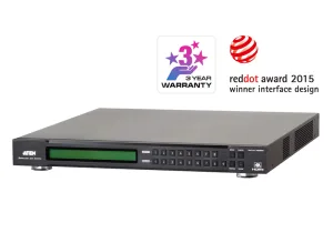 Видеоматрица Aten ProAV-black: 8x9 4K HDMI Матричный коммутатор с масштабированием VM6809H-AT-G ATEN