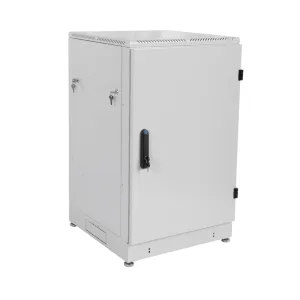 Шкаф телекоммуникационный напольный 18U (600x600) дверь металл (2 места), ШТК-М-18.6.6-3ААА ЦМО