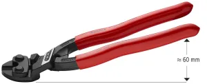 CoBolt болторез компактный, голова 20-, 200 мм, обливные ручки KN-7121200 Knipex