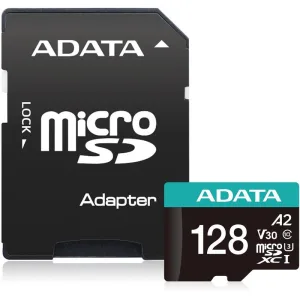 Флеш карта microSDXC 128GB ADATA AUSDX128GUI3V30SA2-RA1 ADATA