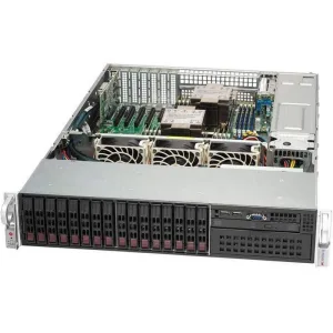 Серверная платформа Supermicro SERVER SYS-221P-C9R (X13DEI, CSE-213BTS-R1K23LPBP3-1) (2U, 2x LGA-4677, C741, 16 DIMM 4800MHz ECC DDR5 RDIMM, 4 PCIe 5.0 x16+1 PCIe 5.0 x8, 2x1GbE port(s),16x 2.5" hot-swap drive bays (8x SAS and 8x SATA(4x NVME opt)) 1 M.2, Supermicro