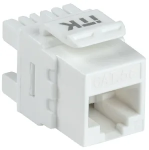 Модуль Keystone Jack кат.5E UTP 110 IDC 180град. ITK CS1-1C5EU-12 ITK