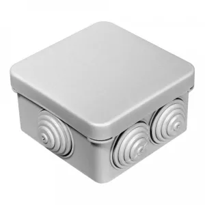 Коробка расп. для о/п 70x70x40 IP55 6 вводов 40-0200 40-0200 Промрукав Промрукав