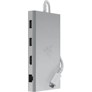Док-станция Razer USB-C Dock - Mercury White Razer RC21-02250200-R3M1 Razer