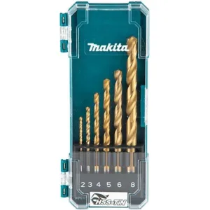 Набор сверл Makita D-72833 по металлу (6пред.) для дрелей Makita