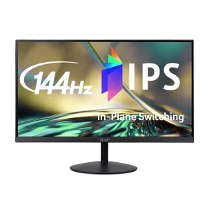 Монитор 27" Acer SA272P1bi IPS 1920x1080, 144 Гц, 4 мс, 16:9, 250 кд/м², HDMI, VGA, Flicker Free, Low Blue Light, черный Acer