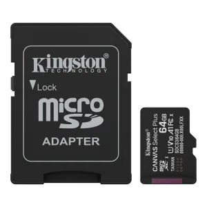 Флеш карта Kingston Canvas Select Plus microSDXC 64Gb C10 SDCS3/64Gb Kingston
