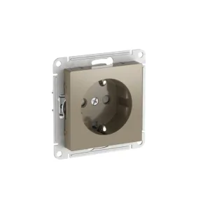 Розетка заземлением шторками Schneider Electric ATN000545S Schneider Electric